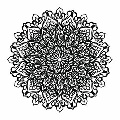 decorative concept abstract mandala illustration.