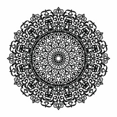 decorative concept abstract mandala illustration.