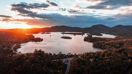 Blue Mountain Lake Hyperlapse