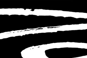 Abstract black and white grunge background. White stripes on a black background.