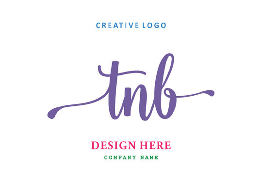 TNB lettering logo is simple, easy to understand and authoritative