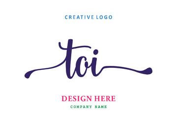 TOI lettering logo is simple, easy to understand and authoritative