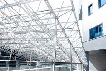 Architecture details Modern Building Glass facade