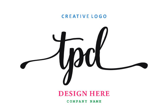 TPD lettering logo is simple, easy to understand and authoritative