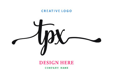 TPX lettering logo is simple, easy to understand and authoritative