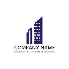 Building home logo, house logo, architecture, icon, residence and city, town, design and window, estate, business logo, vector home