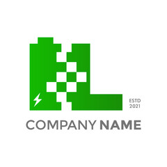 Initial E battery charge data.