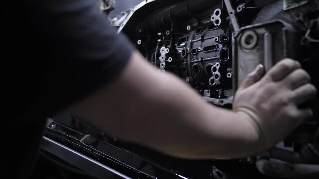 disassembly and repair of automatic transmission