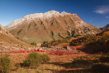 Col des Aravis en automne