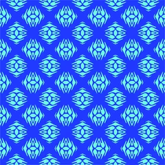 Foto op Canvas Seamless repeatable abstract pattern background.Perfect for fashion, textile design, cute themed fabric, on wall paper, wrapping paper, fabrics and home decor. © t2k4