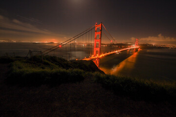 The Golden Gate at Night