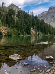 Clear Lake in Mountains