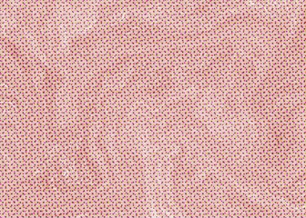 Obraz premium Texture of red fabric and dots background. Wallpaper with dots.