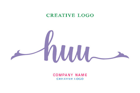 HUU Lettering Logo Is Simple, Easy To Understand And Authoritative