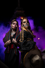 Fototapeta premium Catrina Mexicana 