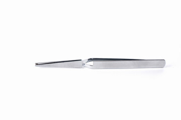 tweezers isolated on a white background