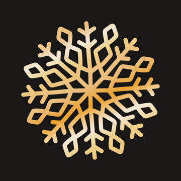 recommend clip art: cute snowflake, festive christmas design of unique winter symbol.