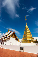 Thai temple in Phrae province in the northern region of Thailand