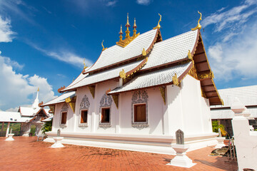 Thai temple in Phrae province in the northern region of Thailand