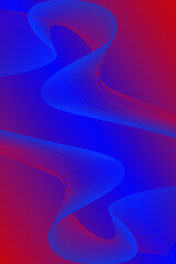 blue red gradient abstract background with gradient line wave shadow. light blue texture. futuristic graphics with sound wave technology concept. digital design with monochrome cover. modern templates