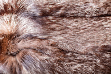Natural animal fur, as background