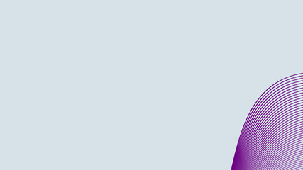 Animated colorful wavy line. Abstract geometric simple line rotate