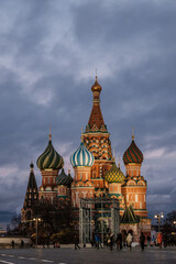 View of St. Basil's Cathedral from Red Square