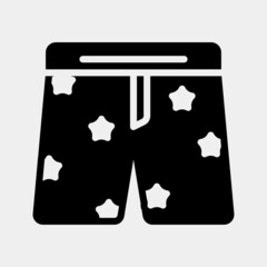 Short icon vector illustration in solid style about summer, use for website mobile app presentation