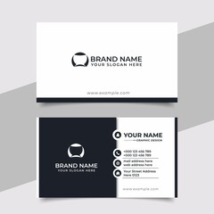 Creative Modern Professional Business card Vector Design