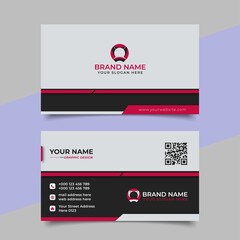 Creative Modern Professional Business card Vector Design