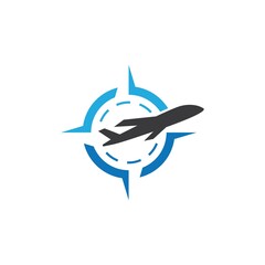 Compass illustration vector design