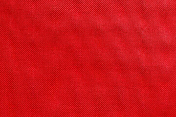 Dark red fabric cloth texture for background, natural textile seamless pattern.