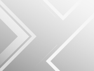 Abstract grey and white geometric stylish modern background design