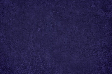 Navy blue stone texture. Dark indigo rough surface. Abstract gloomy grunge background