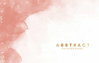 Fototapeta premium Abstract colorful watercolor for background. 