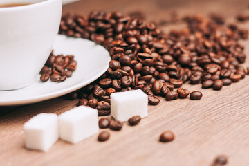 coffee beans gourmet latte pictures view from above