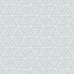 Hexagon art seamless pattern background.