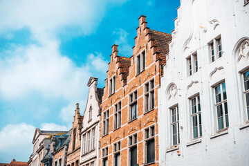 Obraz premium Street view of Bruges, Belgium