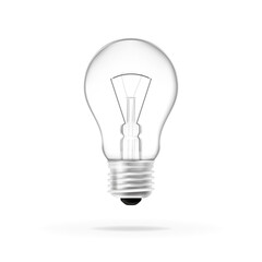 Electric lamp. Vector template Sample