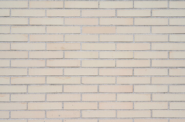 Background of white brick wall