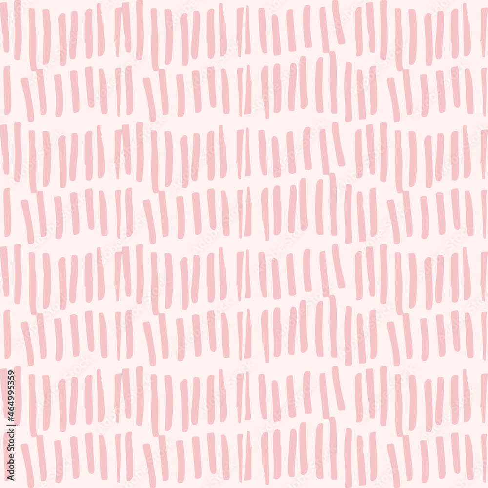 Poster simple vector geometric abstract seamless pattern. monochrome pink and white minimalist repeat. smal