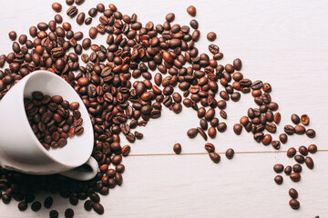 a cup of coffee gourmet latte pictures wooden table