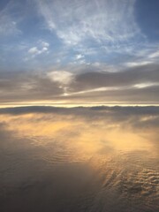 Above the clouds