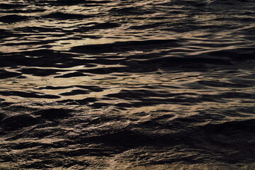 background in the form of the sea at sunset