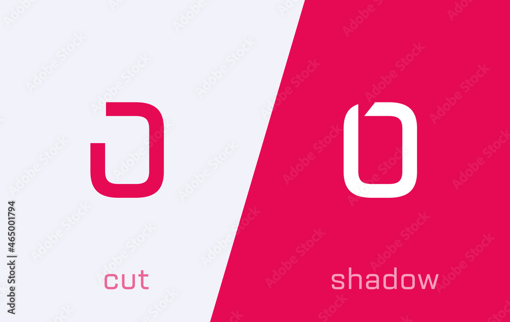 Poster set of number 0 minimal logo icon design template elements