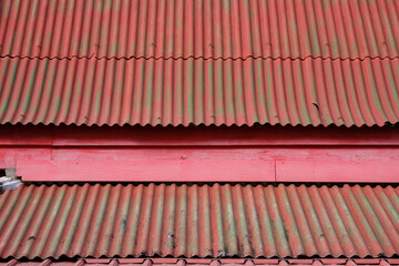 red roof tiles