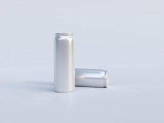 Aluminum can for mockup, branding, packaging design