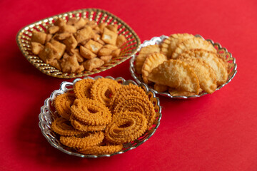Diwali snacks/Diwali faral/Festival food items/Festival snacks from Maharashtra, India