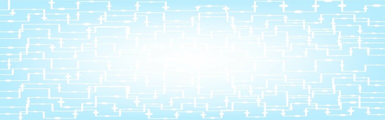 Fototapeta premium Technology design Banner background. Banners business modern background design, Geometric background. Modern design banner template with abstract colorful technology line pattern background