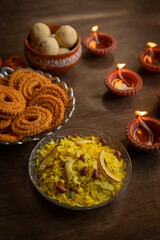 Diwali snacks/Diwali faral/Festival food items/Festival snacks from Maharashtra, India